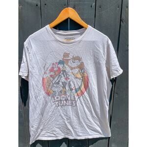 Looney Tunes Cartoon T-Shirt Men’s M Retro 90s Style Tee